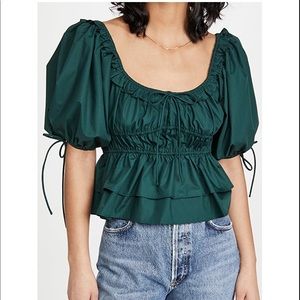 En Saison Poplin Crop Top - Size M